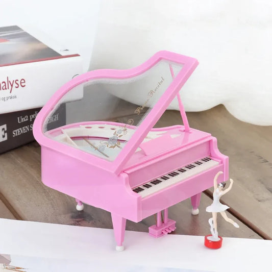 Cajita Musical Piano con Bailarina Clásica