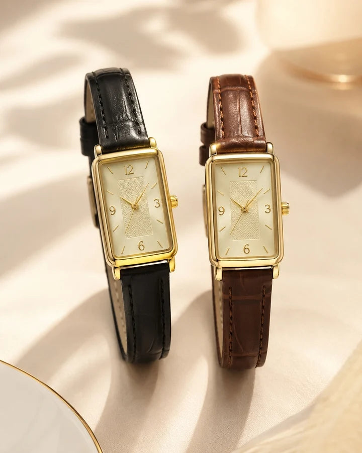 Premium Leather Elegance Women's Watch