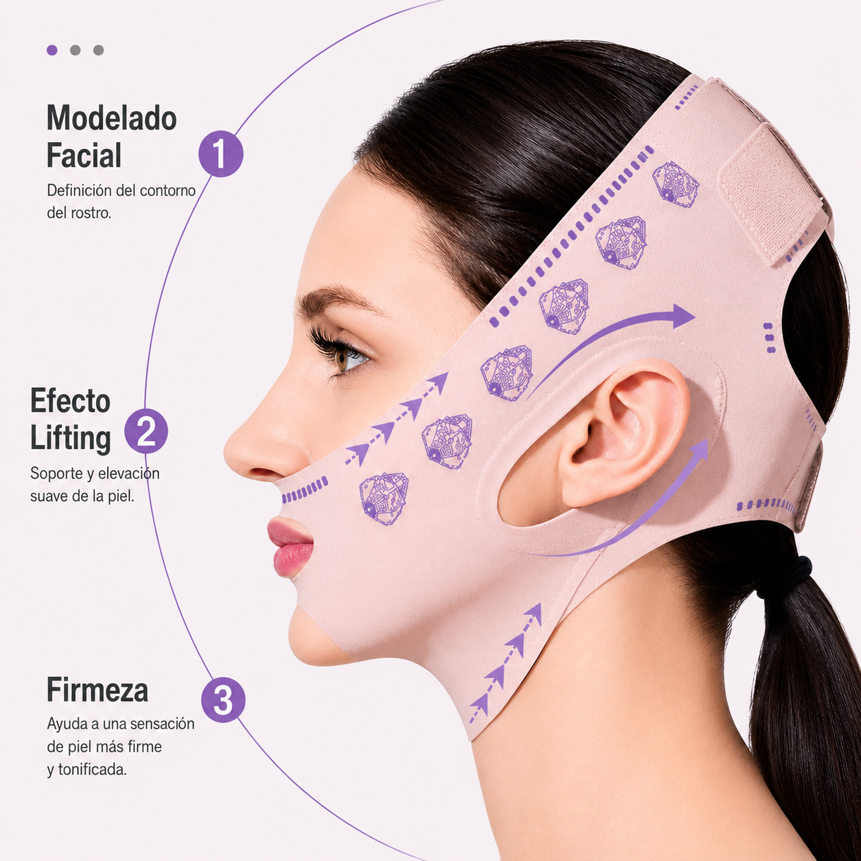 Máscara Facial Ritual Contorno Ligero (Kit con 2 Bandas)
