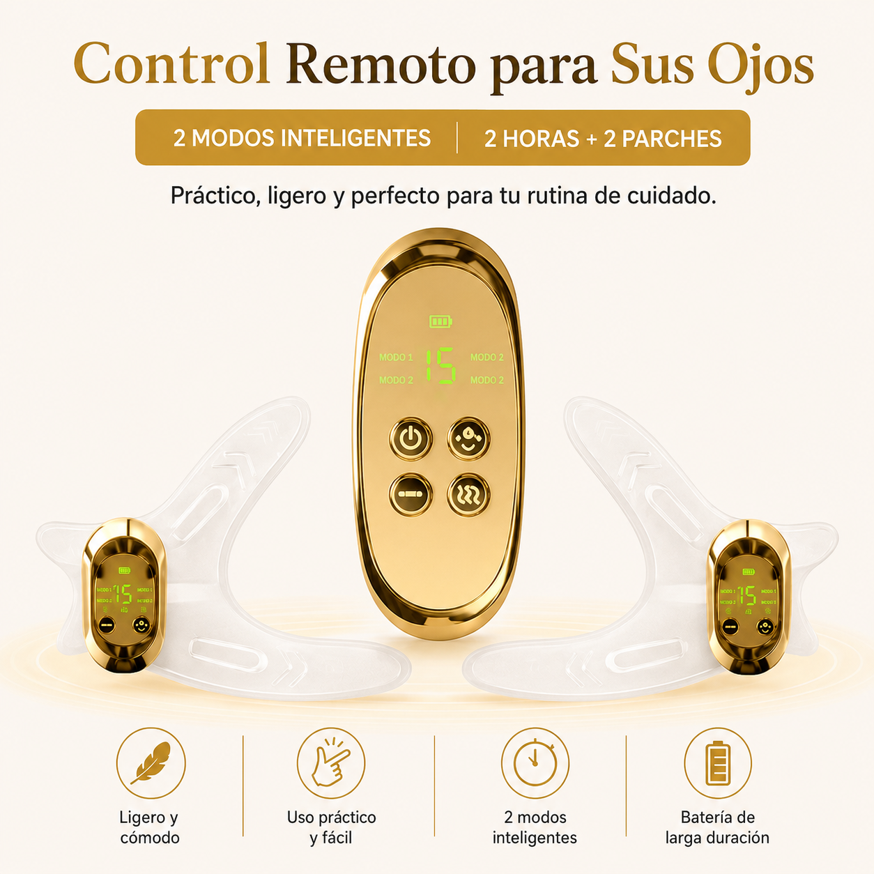 Masajeador Eléctrico para Ojos | Bienestar y Confort para la Zona de los Ojos