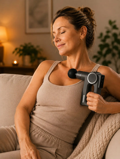 Masajeador Muscular Premium con Calentamiento Inteligente
