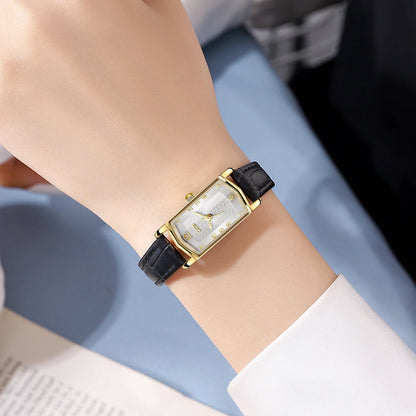 Premium Leather Elegance Women's Watch