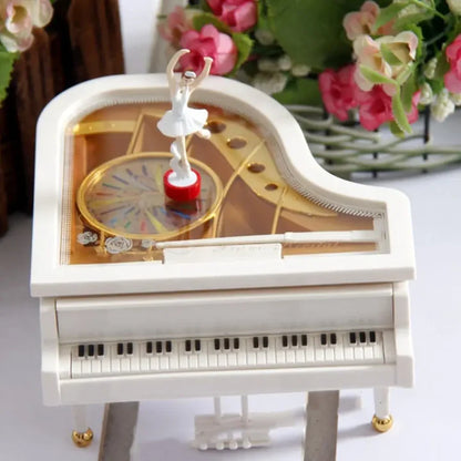 Cajita Musical Piano con Bailarina Clásica