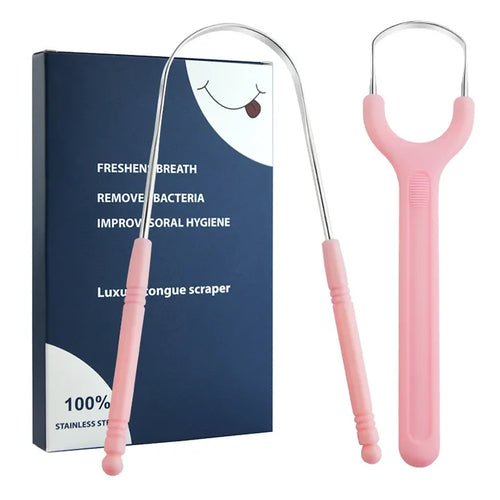 Raspador de Lengua de Acero Inoxidable