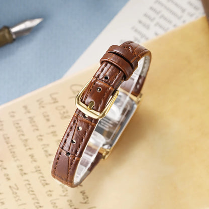 Premium Leather Elegance Women's Watch