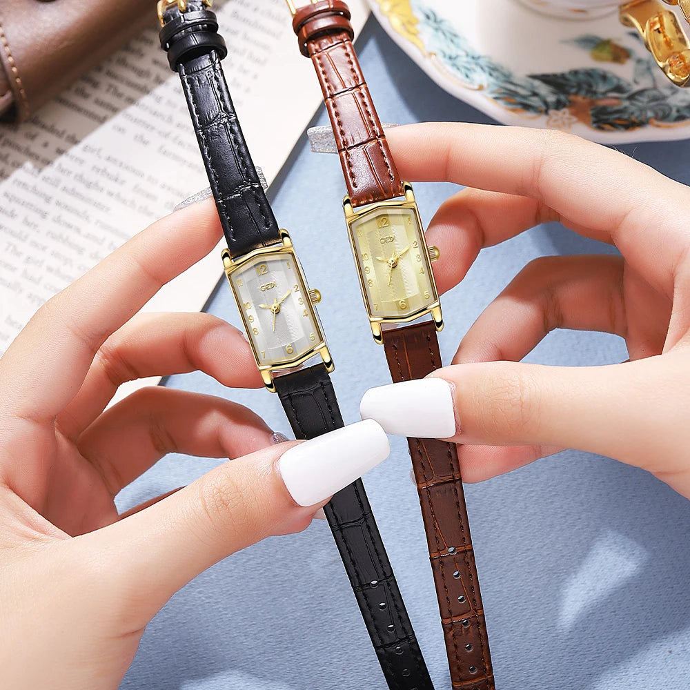 Premium Leather Elegance Women's Watch