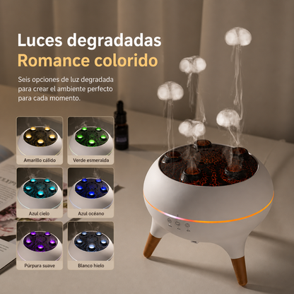 Difusor Aromático con Luz de Colores