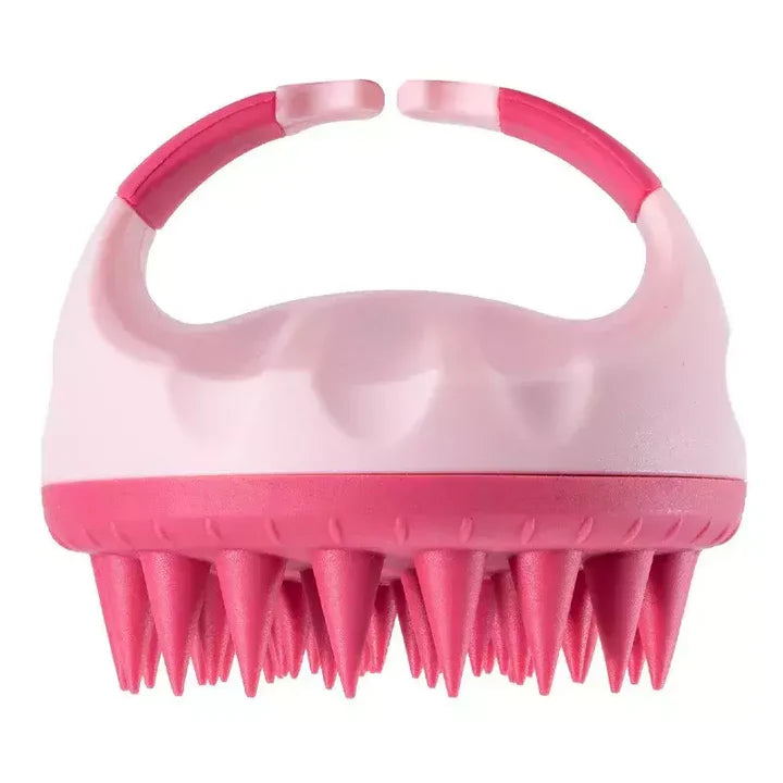 Massageador Capilar Manual de Silicone → Masajeador Capilar Manual de Silicona