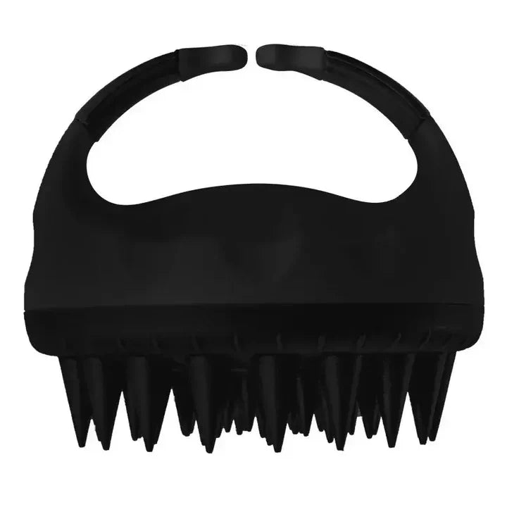 Massageador Capilar Manual de Silicone → Masajeador Capilar Manual de Silicona