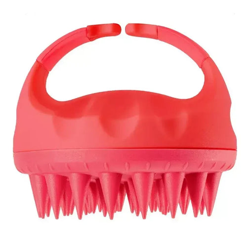 Massageador Capilar Manual de Silicone → Masajeador Capilar Manual de Silicona